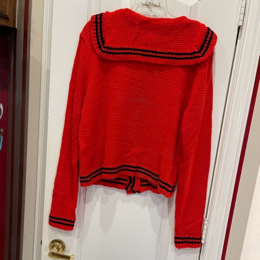 NWOT Sweater With Sailor Collar